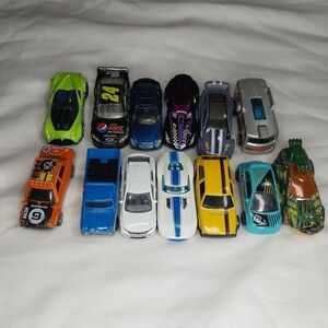 Assorted Die-Cast Toy Cars Set